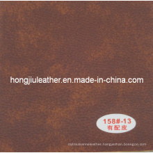 Furniture Leather with Double Color and Can Offer Collocation Leather
